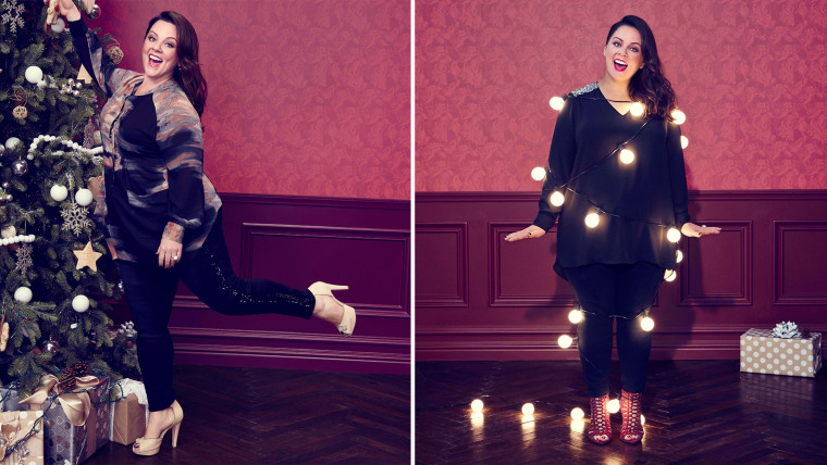 Melissa McCarthy looks amazing in holiday campaign for new Seven7 fashion  line