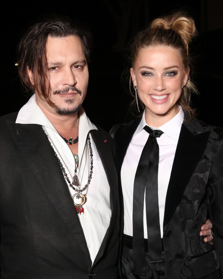 Johnny Depp and Amber Heard