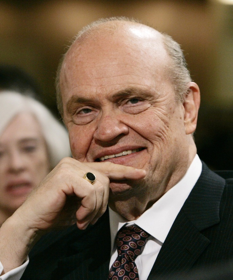 Image: Former Senator and actor Fred Thompson at National Catholic Prayer Breakfast in Washington