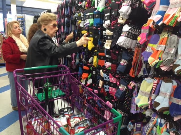 Donna Goldstein went on a 99 cent store holiday shopping spree to help kids in need