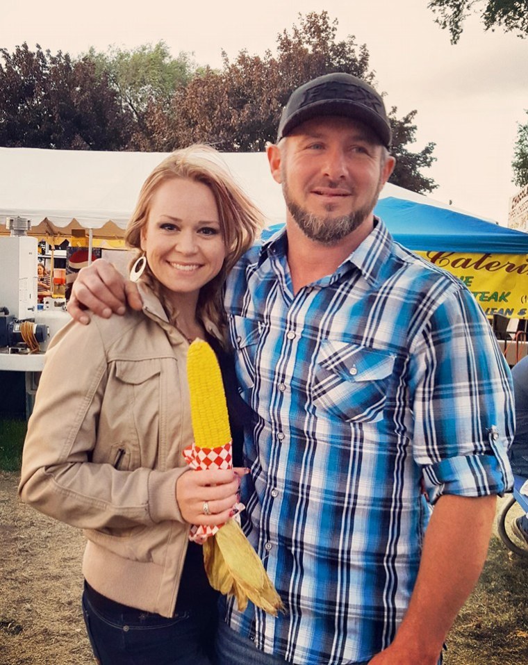 Deanne Hastings and her fiance, Mike Tibbetts. The two became engaged four months before Hastings disappeared in early November.