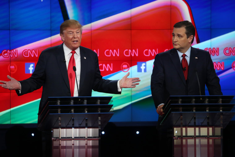 Image: GOP Presidential Candidates Debate In Las Vegas