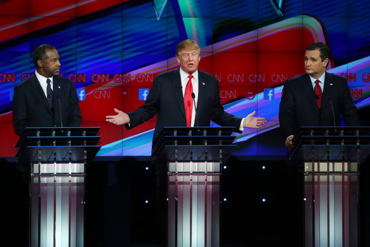 Image: GOP Presidential Candidates Debate In Las Vegas