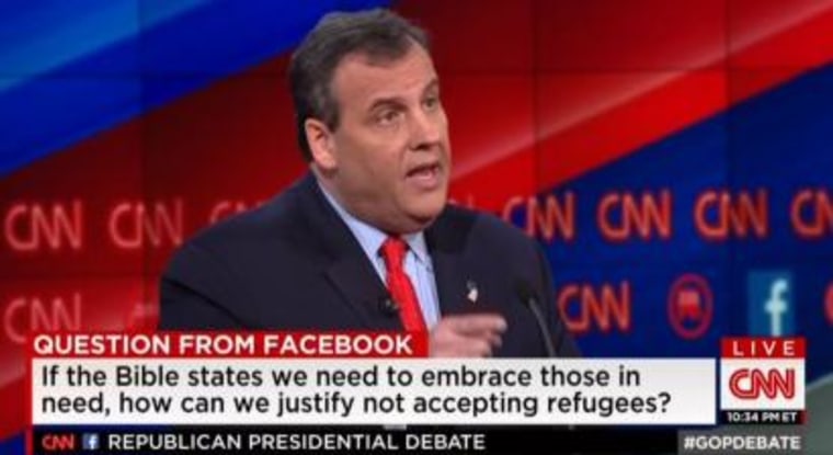 Chris Christie Republican Debate 12-15-15