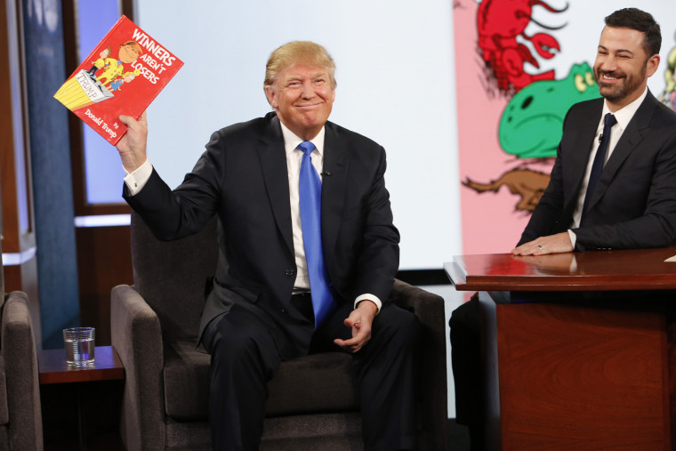 IMAGE: DONALD TRUMP, JIMMY KIMMEL