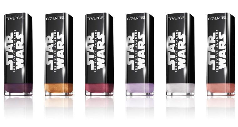 Photo: CoverGirl's "Star Wars" beauty products.