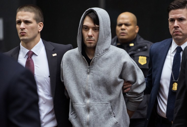Image: Martin Shkreli is escorted by law enforcement agents in New York