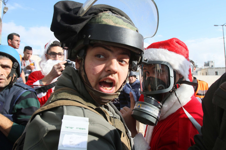 Image: PALESTINIAN-ISRAEL-CONFLICT-CHRISTMAS