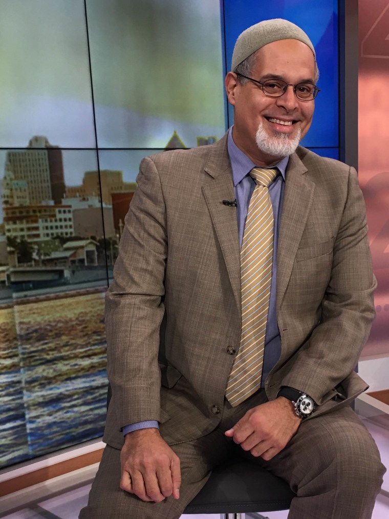 Wilfredo Amr Ruiz at Univision Studios in Doral, Florida, December 2015.