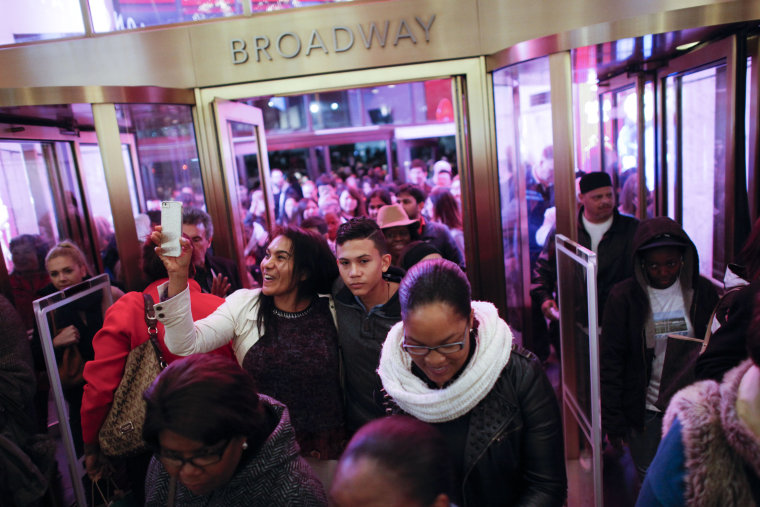 Image: Retailers Open On Thanksgiving Evening, Starting Black Friday Sales Early