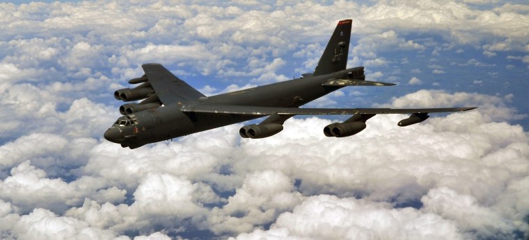 Image: A U.S. Air Force B-52 bomber