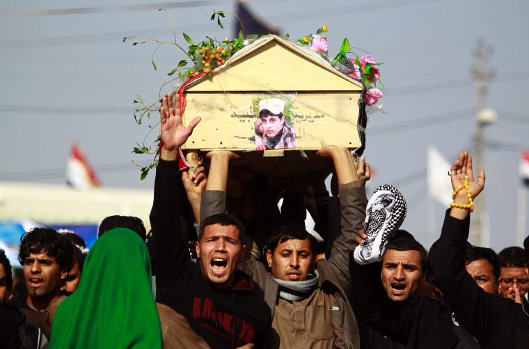 Image: Iraq mourners