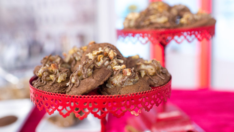 German Chocolate Cookies