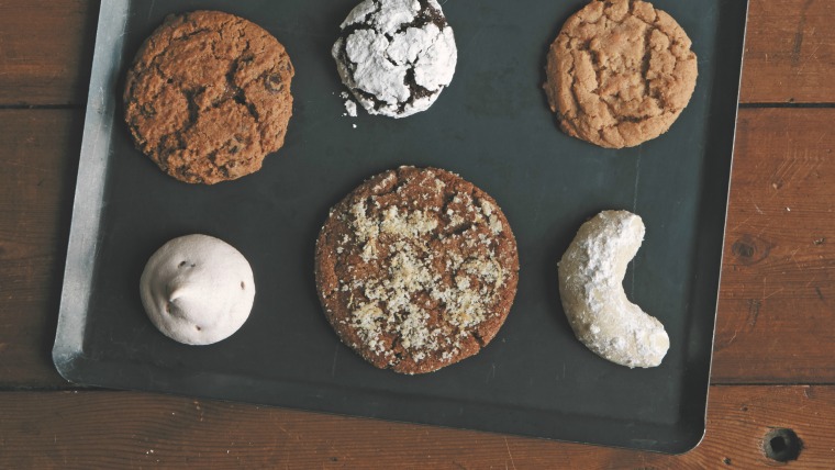 Gingersnap cookies with lemon sugar from Baked in Brooklyn