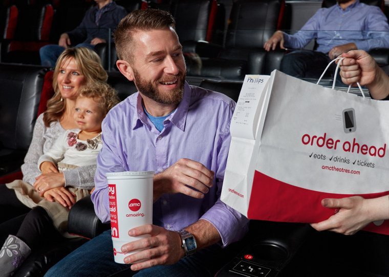 Four theaters in the Midwest tested AMC's pilot program for an app that allows audiences to order movie-theater food in advance, according to The New York Times.