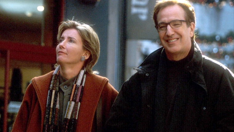 Love Actually's Emma Thompson and Alan Rickman