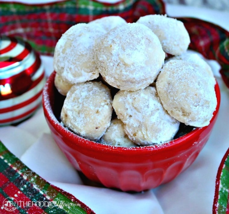 Mexican wedding cookies by TODAY Food Club member The Foodie Affair