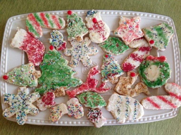 Christmas cookies by TODAY Food Club member Donna S.