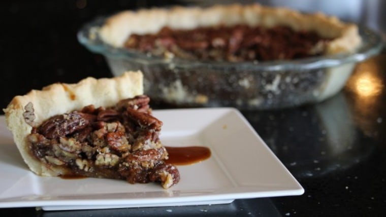 Gluten-free pecan pie by TODAY Food Club member Tanner Brown