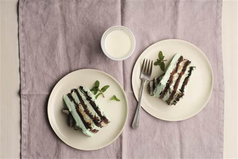 Chocolate-Mint Icebox Cake