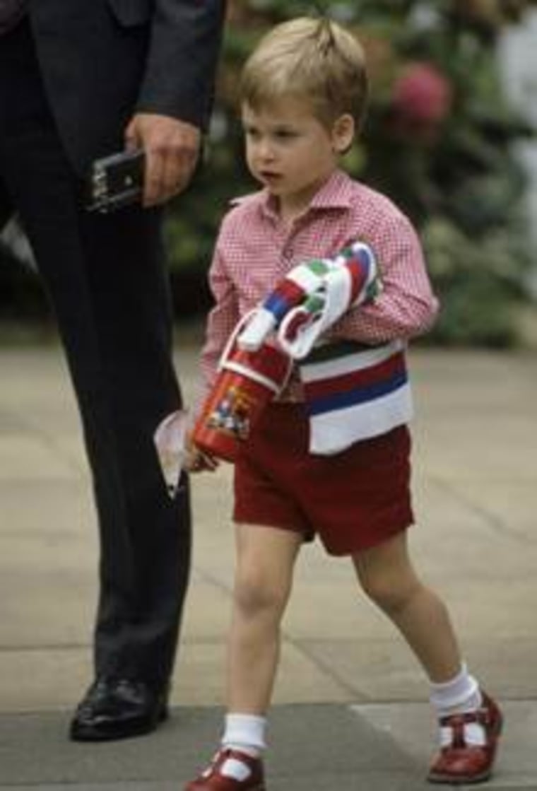 Prince William going to nursery school