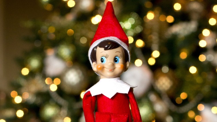 The elf on the shelf sees all