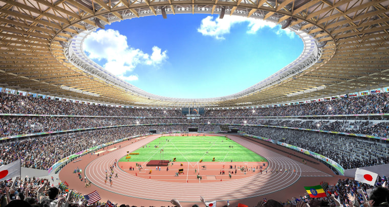 Image: New design for 2020 Tokyo Olympic Stadium