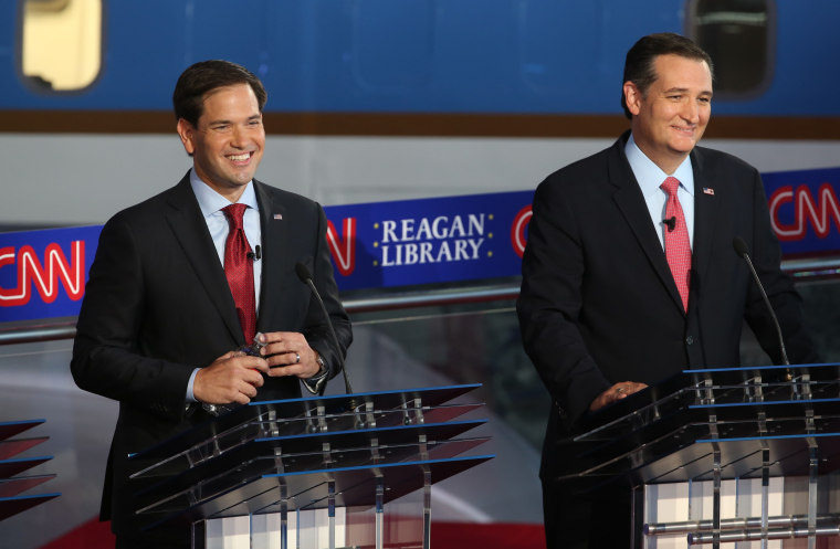 Image: Republican Candidates Take Part In Debates At Reagan Library In Simi Valley