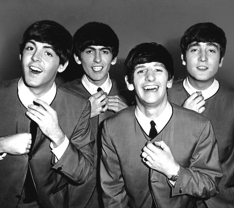 Image: The Beatles pictured on 6th September 1963