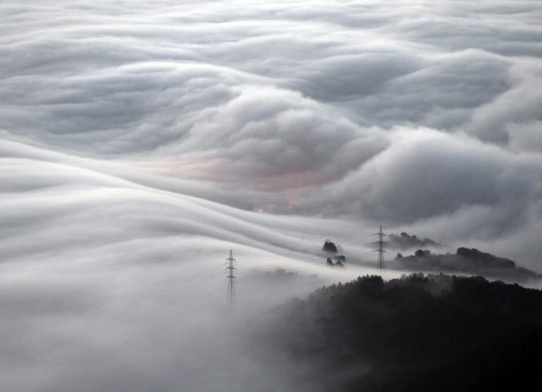 Image: Fog in Pamplona