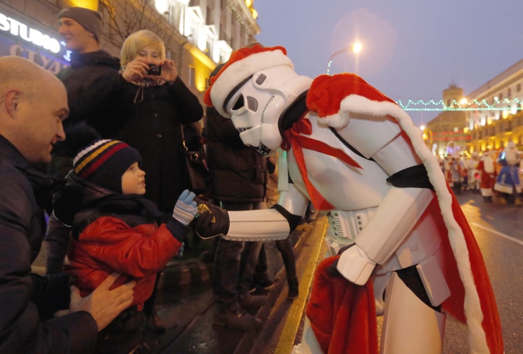 Image: Christmas Parade in Minsk