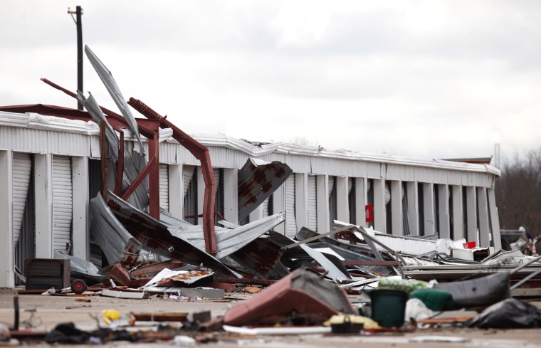 Image: Texas Residents Begin Recovery After Tornadoes Create Path of Destruction