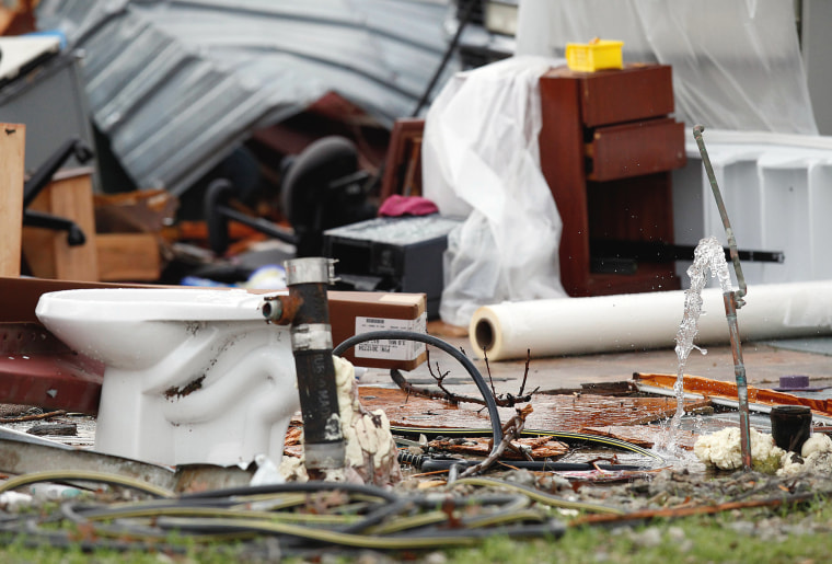 Image: Texas Residents Begin Recovery After Tornadoes Create Path of Destruction