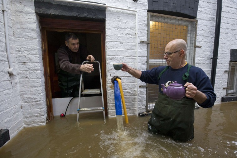 Image: Flooding in York, England