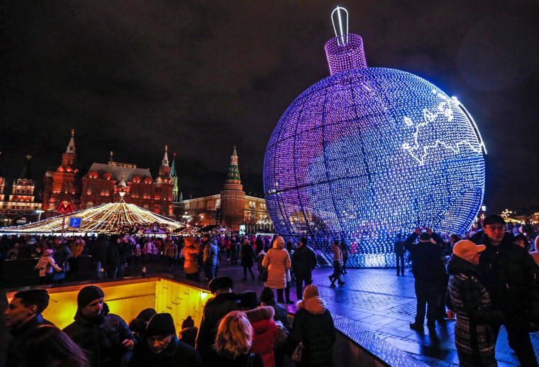 Image: Holiday decoration in Moscow