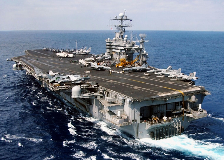 U.S. Navy Launches Strikes On Iraq