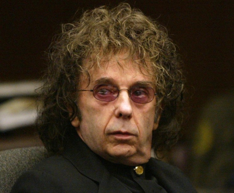 Image: Phil Spector in court