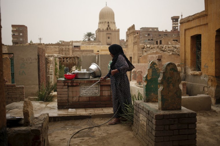 Image: The Wider Image: Living in Cairo's City of the Dead