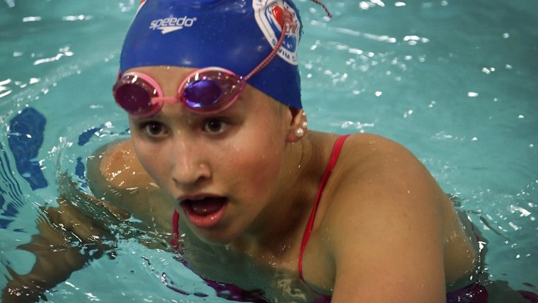 Many elite swimmers suffer from asthma, and olympic hopeful, Casidy Bayer, is no exception.