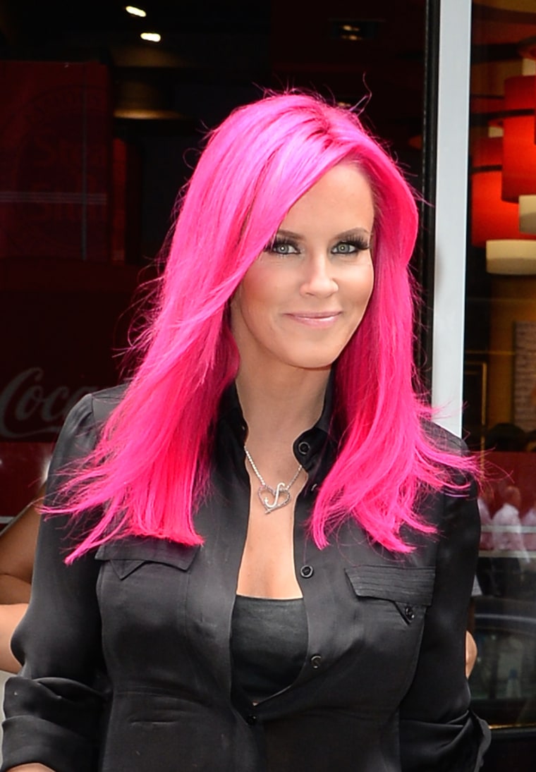 Pink hair trend