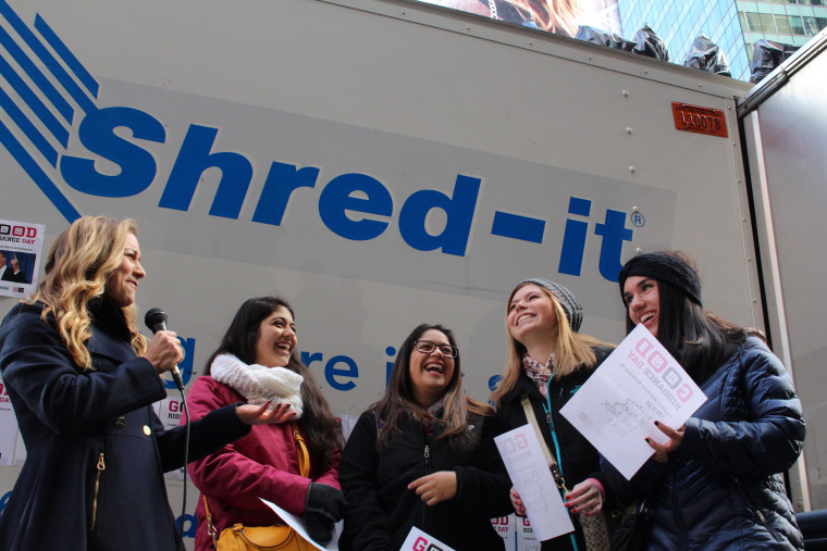 Good Riddance Day 2015 in Times Square