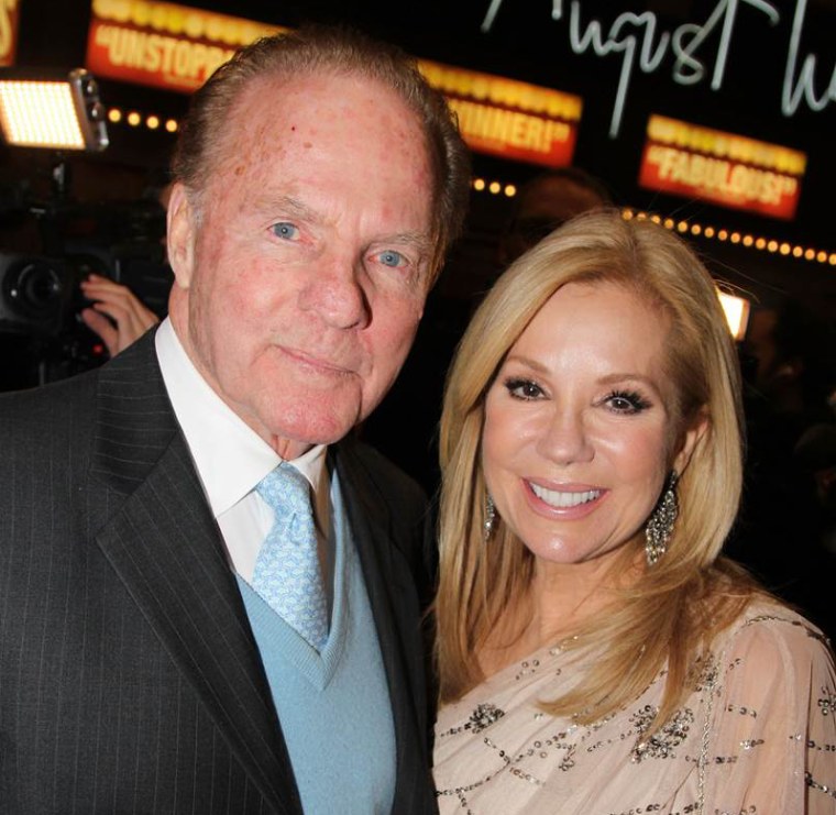 Frank Gifford and Kathie Lee Gifford