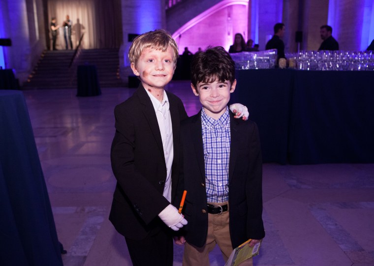 Michael Fullmer and Jackson Silver at a November fundraising gala.