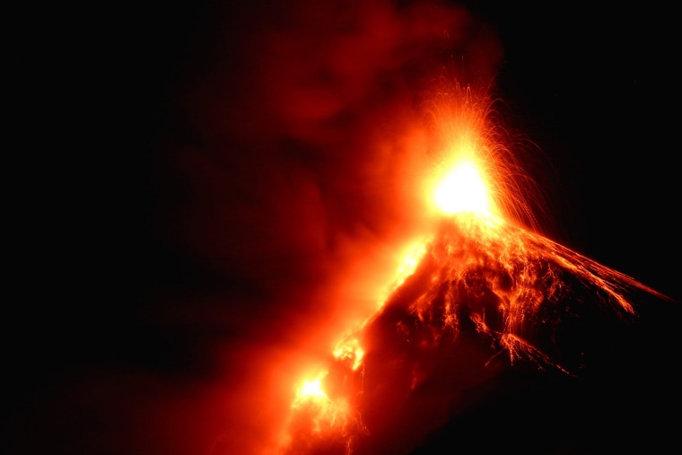 Image: Guatemala's Fuego Volcano erupts