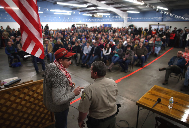 Image: Anti-Government Protestors Occupy National Wildlife Refuge In Oregon