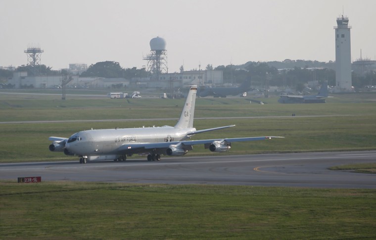 Image: A U.S. Air Force E-8C Joint Surveillance Target Attack Radar System