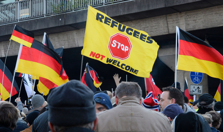 Image: GERMANY-EUROPE-MIGRANTS-DEMO
