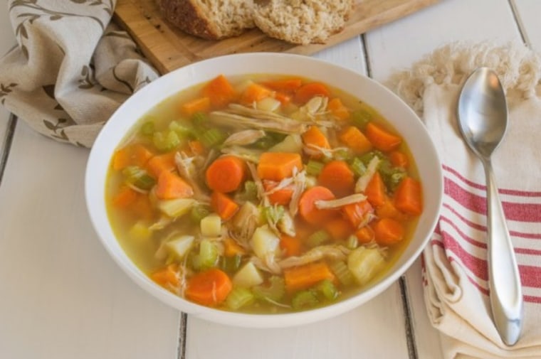 Chicken soup recipe by TODAY Food Club member Janette Fuschi