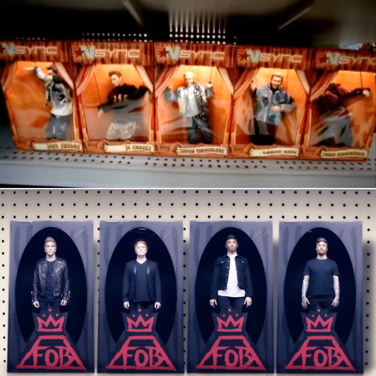 Nsync dolls in store box