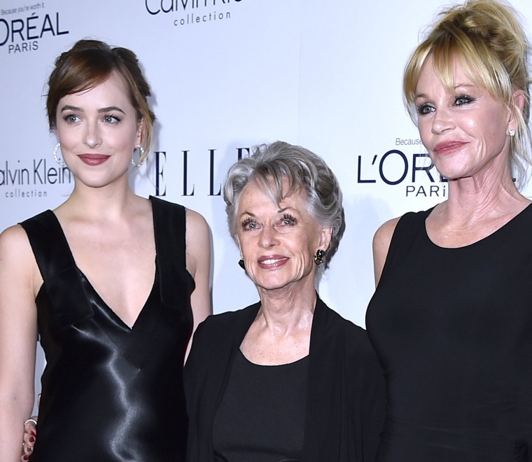 Dakota Johnson, Tippi Hedren, Melanie Griffith